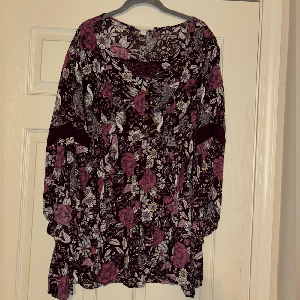 Balloon sleeve top